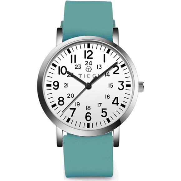Unisex Men Women Medical Quartz Watch Arabic Numerals Military Time - Picture 1 of 6